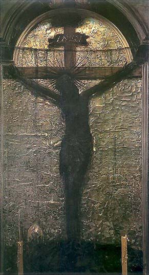 Leon Wyczolkowski Wawel Crucifix